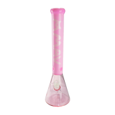 18" Color Float sleeve Beaker Bong
